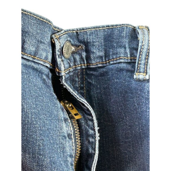 Levi's 505 Blue Denim Jeans Straight Leg Classic Men's Sz 40 X 32 Zip Fly - Picture 5 of 7